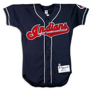  Bob Feller Cleveland Indians Autographed Blue Jersey with 