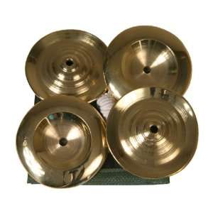 Finger Cymbals, Polished, 6.0cm Musical Instruments