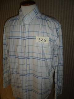 The Big Shirt by NATURALIFE XL   2X Plaid SOFT #325  