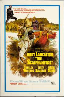 The Scalphunters 1968 Original U.S. One Sheet Movie Poster  