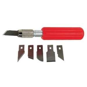   Velleman VTK2 HEAVY DUTY KNIFE WITH 5 PC BLADE SET: Home Improvement