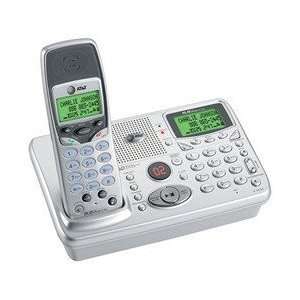   One Line Cordless Phone w/Two Line LCD Display and Clock: Electronics