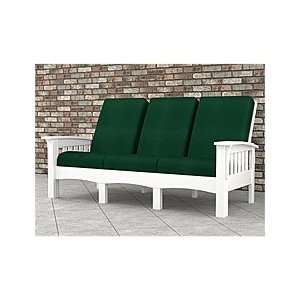  Poly Wood Mission Style Sofa 43 x 82L x 40 Home 