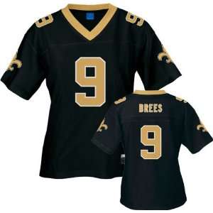  Drew Brees Reebok NFL Replica New Orleans Saints Womens Jersey 