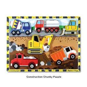  Chunky Puzzles Set of 6: Toys & Games