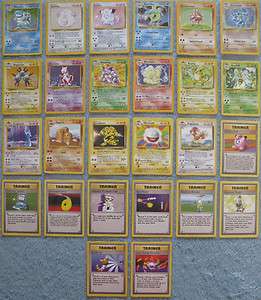 Pokemon TCG Base Set Holos and Rare Cards (CCG)  