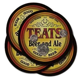  Teats Beer and Ale Coaster Set: Kitchen & Dining