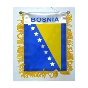  Bosnia Herzegovina Window Hanging Flags Patio, Lawn 