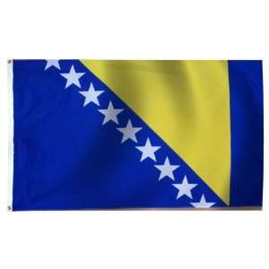  Bosnia Herzegovina Flag 5X8 Foot Nylon: Patio, Lawn 