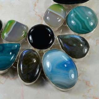 gemstone botswana agate labradorite black onyx ocean jasper copper 