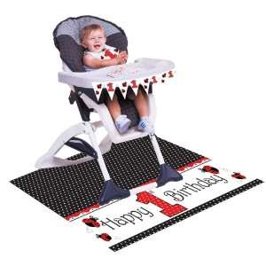  LadyBug Fancy High Chair Decorating Kit Toys & Games