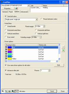 Panel tools., Which you can control which panel you want to cut