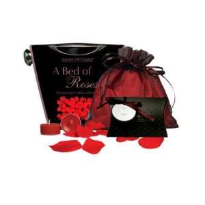  A Bed Of Roses Gift Set In Champagne Bucket: Health 