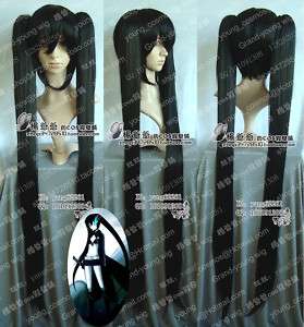 Cosplay Wig BLACK ROCK SHOOTER L 120cm New  