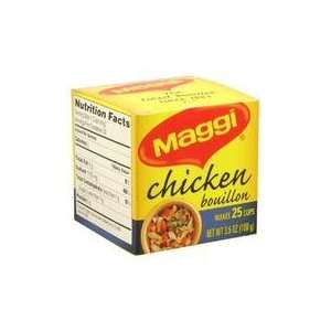 Maggi Bouillon Cube Chckn 20Ct 2.82 OZ (Pack of 24)  