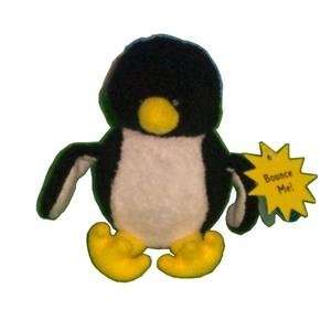    MJC Stuffed Animal Bouncy Buddies Chilly Penguin: Toys & Games