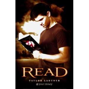 Taylor Lautner Read Poster, Twilight Eclipse