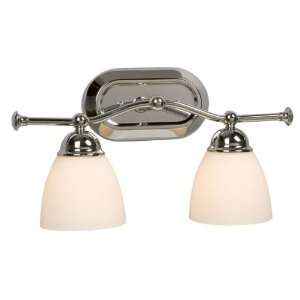  Galaxy Lighting 701312CH 2 Light Taima Bathroom Light 