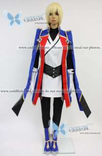 Blazblue Jin Kisaragi Cosplay Costume Custom Made  