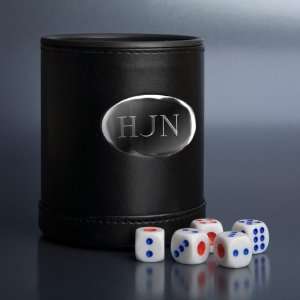  High Rollers Leather Dice Cup Toys & Games