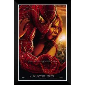   Spider Man 2 FRAMED 27x40 Movie Poster Tobey Maguire