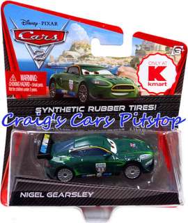 Youre bidding on a brand new on card Disney Cars 2 Kmart Nigel 