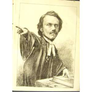  Portrait Rev. David Macrae Gourock Bailie 1874 Man