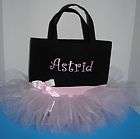 TuTu Tote bag Personalized Ballet Dance Zebra Pink items in Tote a ly 