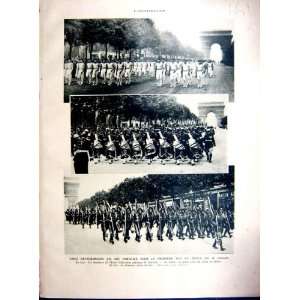Military Parade Review Joinville Paris France 1937