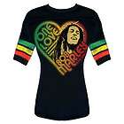 BOB MARLEY Reggae Ska Jamaica Singer Vintage Retro Women Vest TShirt 
