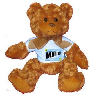   MOTHER COMES MARISSA Plush Teddy Bear with BLUE T Shirt Toys & Games