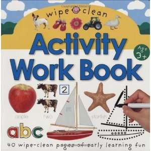  Wipe Clean Activity Work Book [Board book] Roger Priddy 