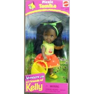  Barbie Kelly Picnic Tamika doll: Toys & Games