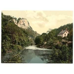  Photochrom Reprint of Matlock High Tor, II., Derbyshire 