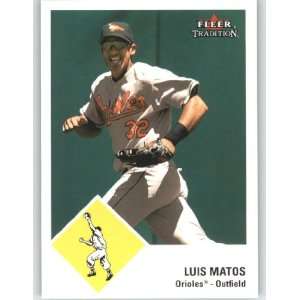 2003 Fleer Tradition Update #U 68 Luis Matos   Baltimore Orioles 