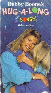 VHS DEBBY BOONES HUG A LONG SONGS VOLUME ONE  