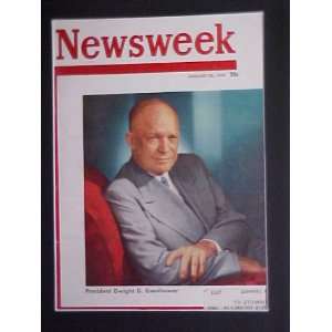  President Dwight D. Eisenhower January 26 1953 Newsweek 