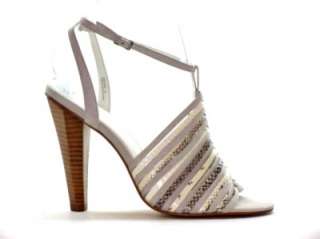 Calvin Klein Rene Womens Shoes Sandals Beige Heels 7  