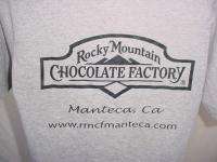 Rocky Mountain Chocolate Factory T Shirt Manteca CA szM  