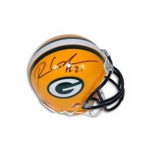 Ryan Grant Green Bay Packers Autographed Riddell Mini Football Helmet 