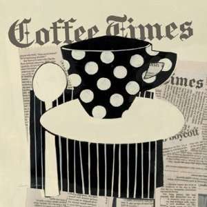  Coffee Times Finest LAMINATED Print Avery Tillmon 10x10 