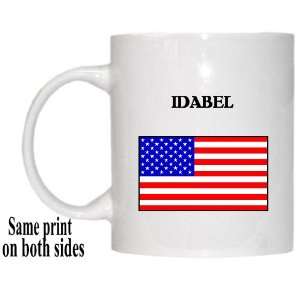  US Flag   Idabel, Oklahoma (OK) Mug 