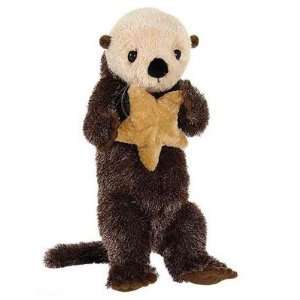  17.5 Sea Otter Holding Starfish Plush Stuffed Animal Toy 