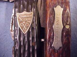 Vintage Boy Scouts of America Pocket Knife Knives Ulster Camillus 