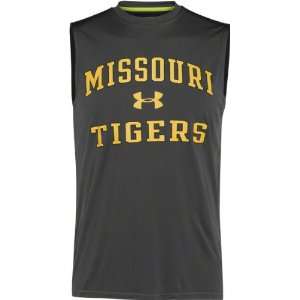  Missouri Tigers Charcoal Under Armour Performance Catalyst 