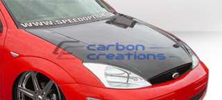 Ford Focus 2000 2004 OEM Carbon Creations Carbon Fiber Hood!!!  