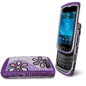  Premium   Blackberry Torch 9800 Full Diamond Protex Purple 