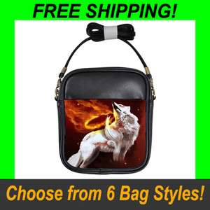 Brave Wolf   Sling, Tote & Recycle Bags (6 Styles)   RT1119  