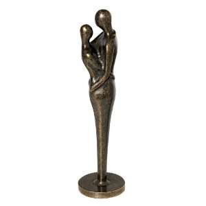  Embracing Unity Contemporary Solid Brass Art Sculpture 