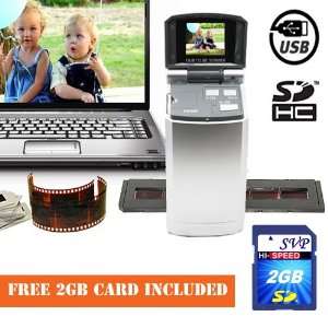  SVP FS1800 Silver(2GB included)Digital Film & Slide 